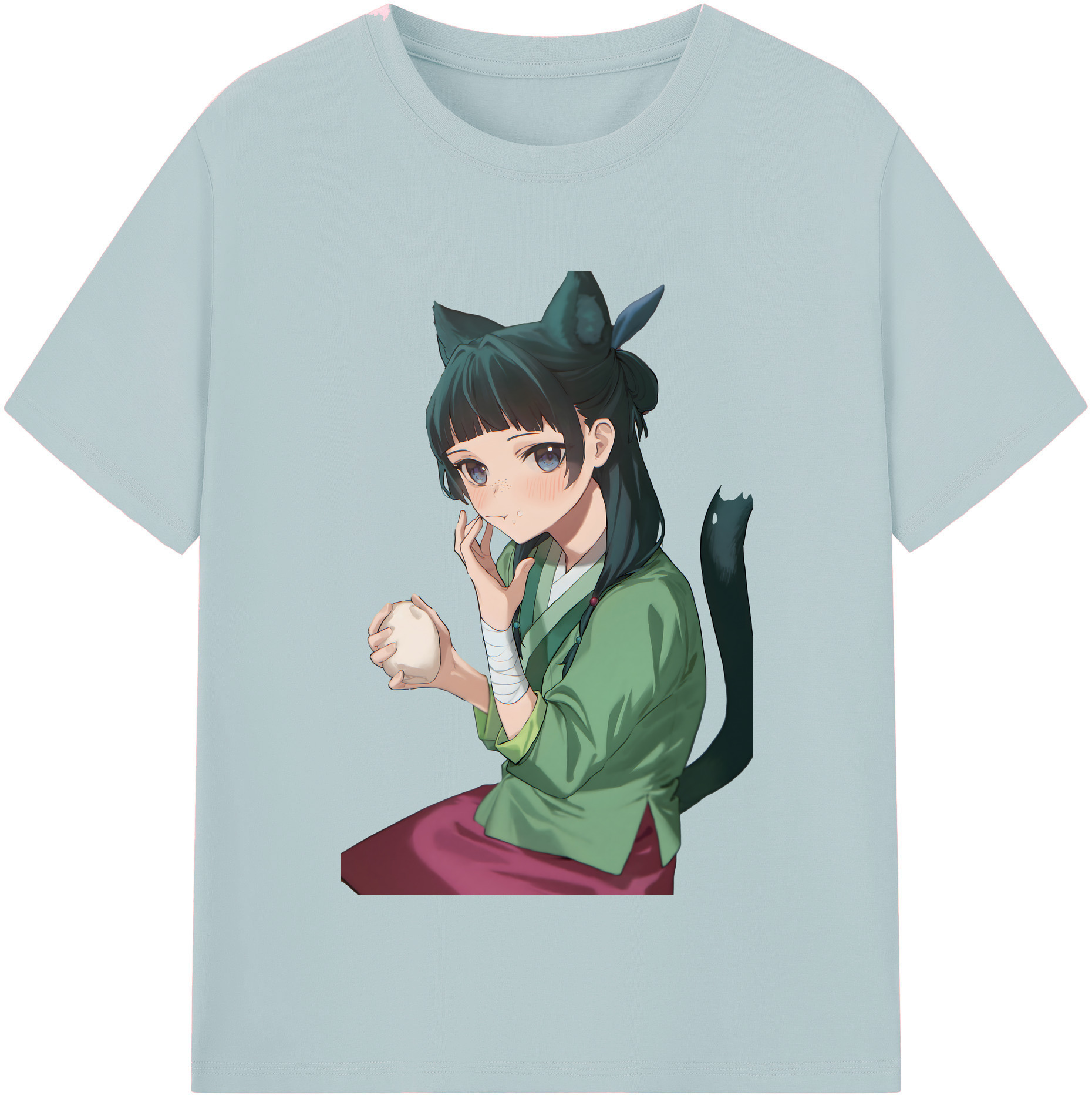 （画像用） 薬屋のひとりごと The Apothecary Diaries 綿100％半袖Tシャツ（フロントプリント）
